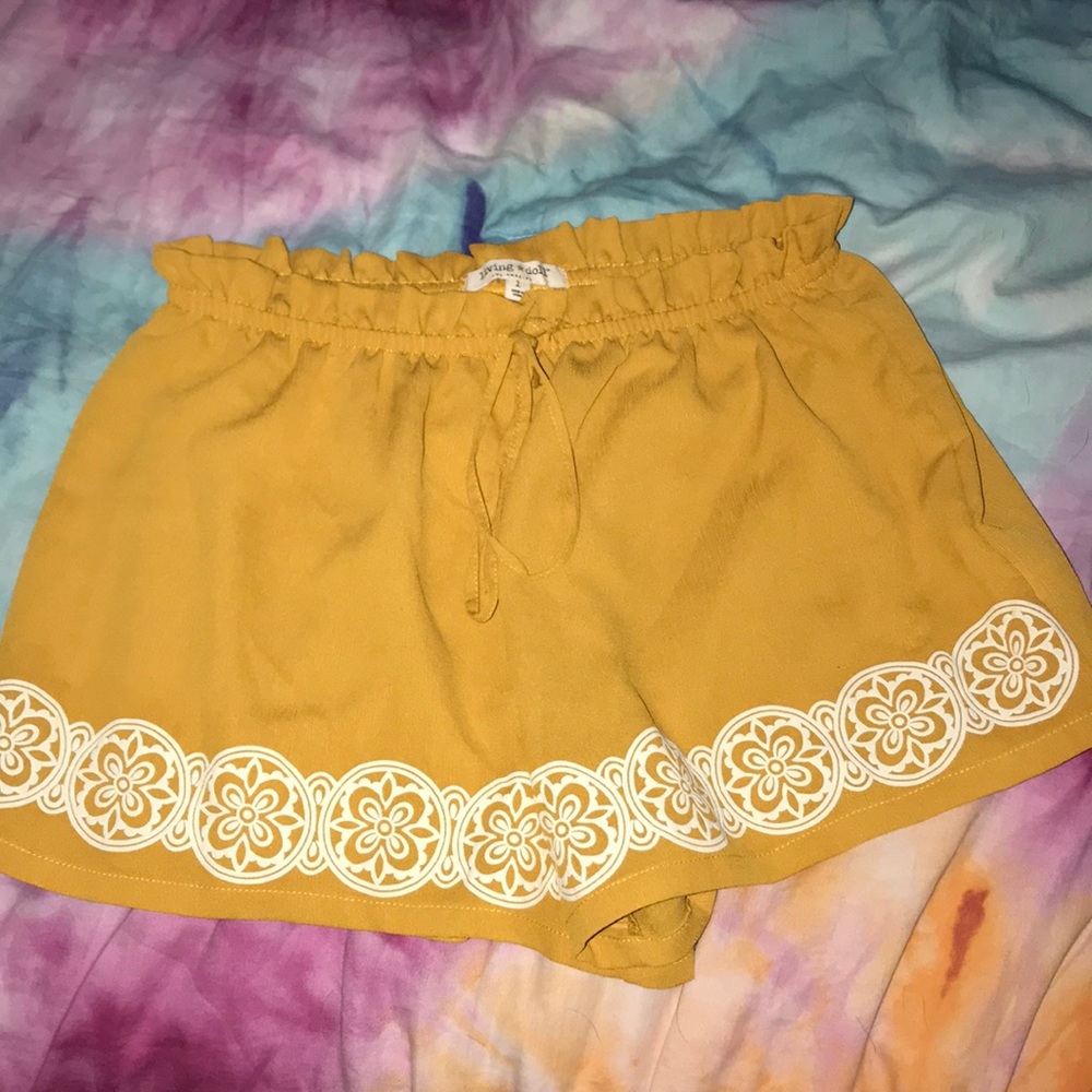 Yellow Shorts